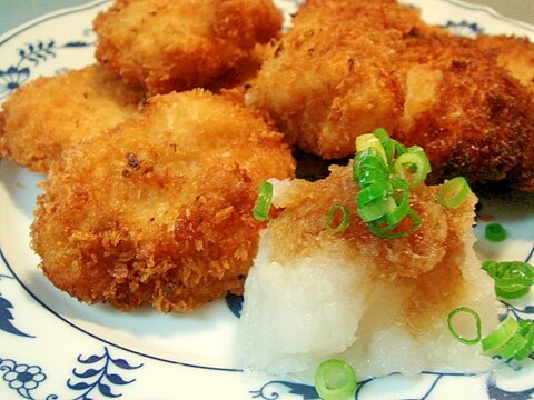 さっぱり！チキンカツの大根おろしポン酢添え